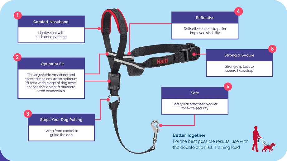Halti Optifit Headcollar | Company Of Animals