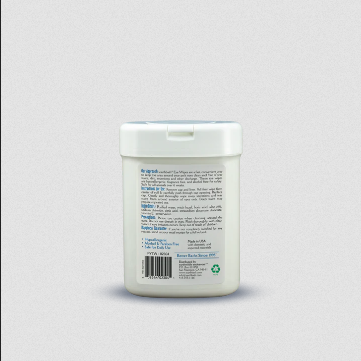Eye Wipes (Dog & Cat) | Earthbath