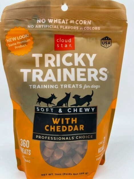 Soft & Chewy Tricky Trainers Dog Treats | Cloud Star