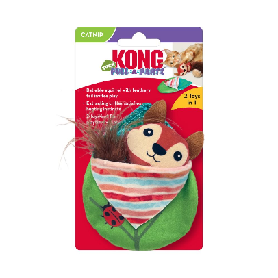Pull-A-Partz Tuck's Squirrel | KONG