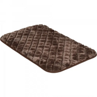 Snoozy Sleeper Crate Mat (Chocolate 18x13") | Precision