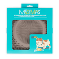 Therapeutic Lick Bowl Mat (Grey) | Messy Pets