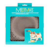 Therapeutic Lick Bowl Mat (Grey) | Messy Pets