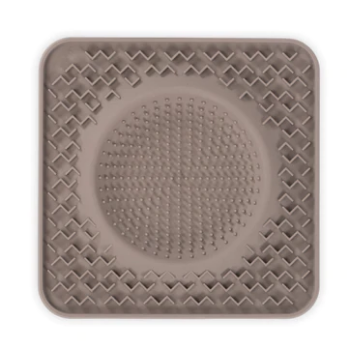 Therapeutic Lick Bowl Mat (Grey) | Messy Pets