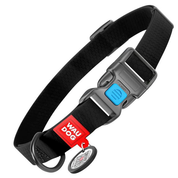 Waterproof Collar With Plastic Buckle (Assorted Colours) | Wau Dog