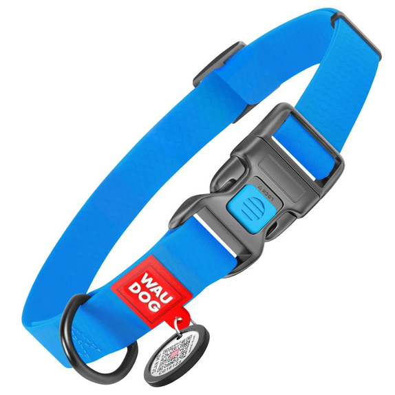 Waterproof Collar With Plastic Buckle (Assorted Colours) | Wau Dog