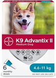 K9 Advantix II Flea & Tick Treatment (Medium 10-24lbs) | Bayer