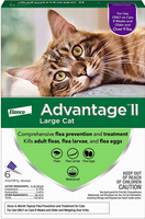 Advantage II Flea Treatment (Large Cat, >8.8lb) | Bayer