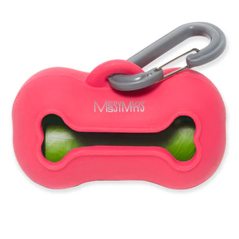 Silicone Dog Waste Bag Holder (Watermelon) | Messy Pets