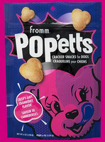 Pop'etts Cracker Snacks For Dogs (Crispy Airy-Cranberry) | Fromm