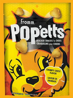 Pop'etts Cracker Snacks For Dogs (Chompy Cheese) | Fromm
