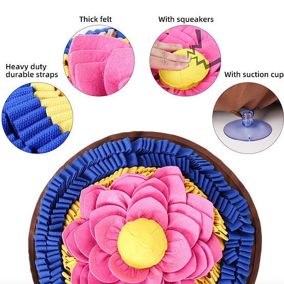 Divine Lotus Anti-Bite Snuffle Mat | PawzNDogz