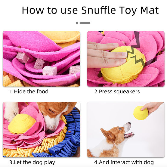 Divine Lotus Anti-Bite Snuffle Mat | PawzNDogz
