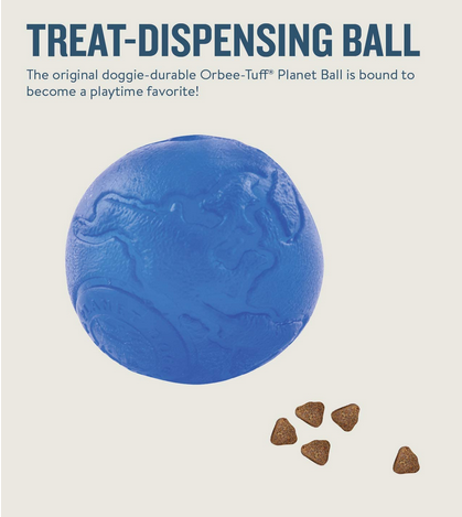 Blue Earth Ball (Small) | Planet Dog