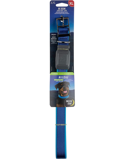 Rechargeable LED Collar (Blue) | Nite Ize