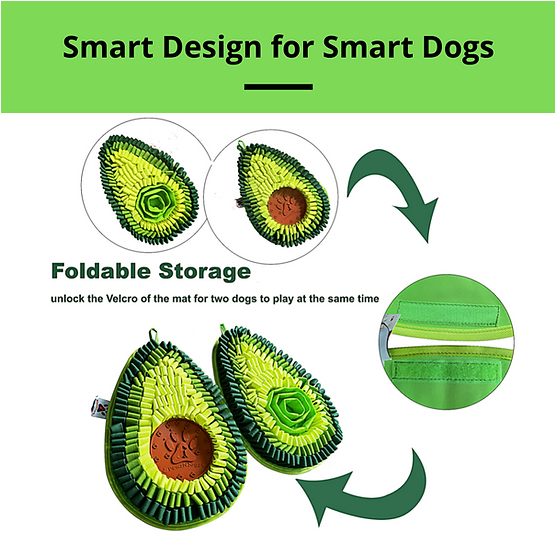 Delicious Avocado Snuffle Mat | PawzNDogz