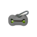 Silicone Dog Waste Bag Holder (Grey) | Messy Pets