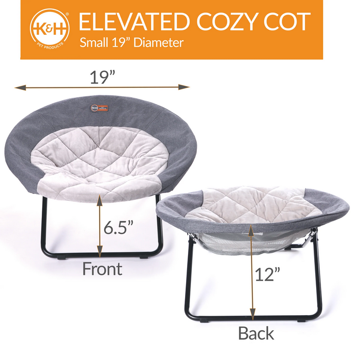 Elevated Cozy Cot (Small) | K&H Pet Products