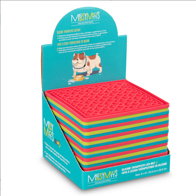 Silicone Lick Mat (8"x8") | Messy Pets