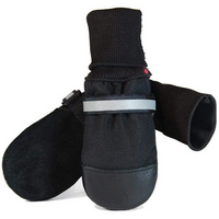 Fleece Lined Dog Boots (Black) | Muttluks