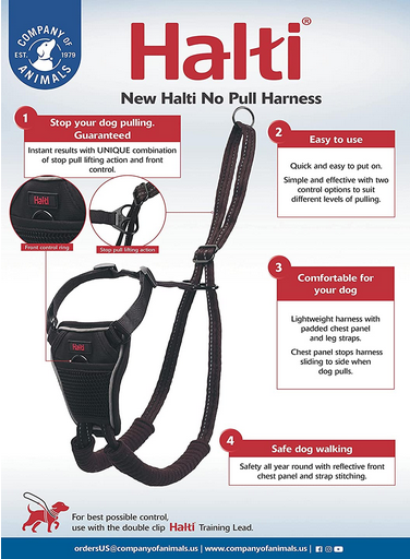 Halti No Pull Harness Company Of Animals Danny s Paw Prints