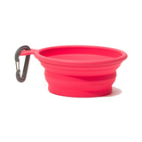 Silicone Collapsible Bowl (Large, Watermelon) | Messy Pets