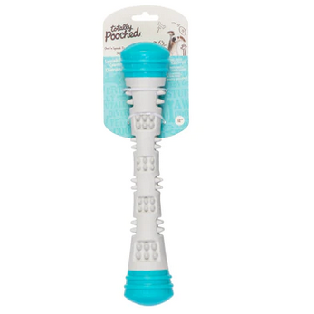 Chew n' Squeak Stick (Large, Teal) | Totally Pooched