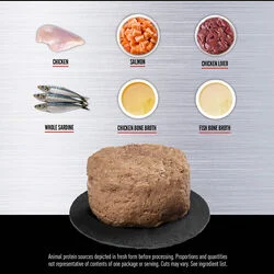Chicken & Salmon Entrée In Bone Broth (Kitten Food, 3oz) | Orijen