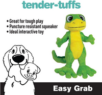 Easy Grab Gecko Dog Toy | Tender Tuffs