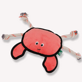 Rough & Tough Recycled Plastic Crab Dog Toy | Beco