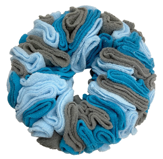 Snuffle Ring (Blue, 7") | FouFou Dog