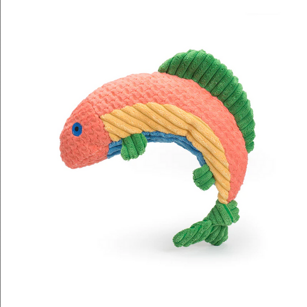 Rainbow Trout Dog Toy (Small) | Huggle Hounds