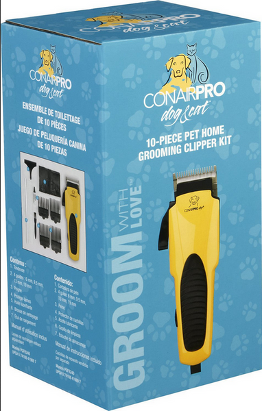 10 Piece Pet Home Grooming Kit | Conairpro