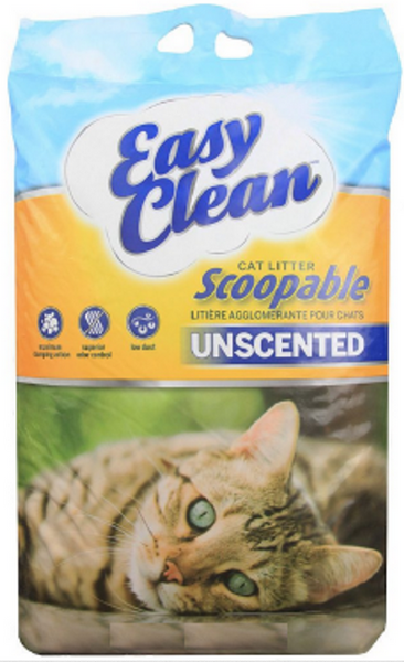 Easy Clean Unscented Scoopable Litter (20lbs) | Pestell
