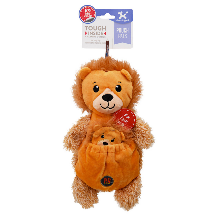 Pouch Pals Dog Toy (Lion) | Charming Pet