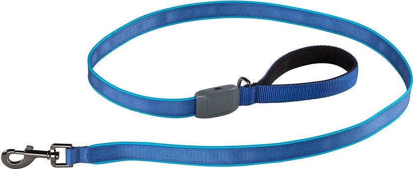 Rechargeable LED Light Up Leash (Blue) | Nite Ize