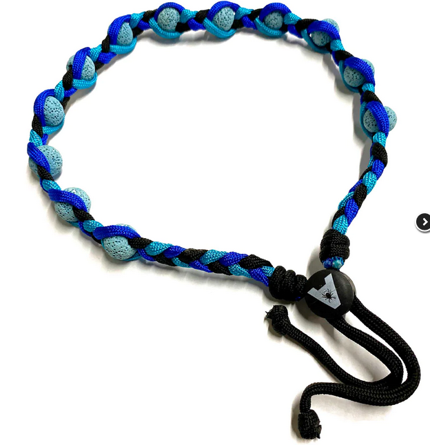 Lava Bead Hair Tie/Dog Collar (Large) | Atlantick