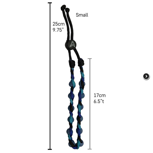 Lava Bead Hair Tie/Dog Collar (Small) | Atlantick