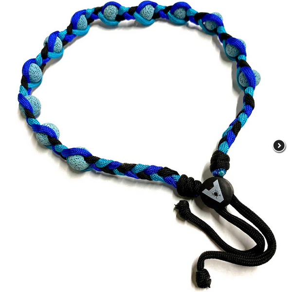 Lava Bead Hair Tie/Dog Collar (Small) | Atlantick