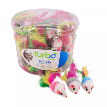 Feather Mouse Cat Toy | Turbo Cat