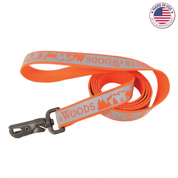 Water & Woods Reflective Leash (1"x6') | Coastal Pet Products