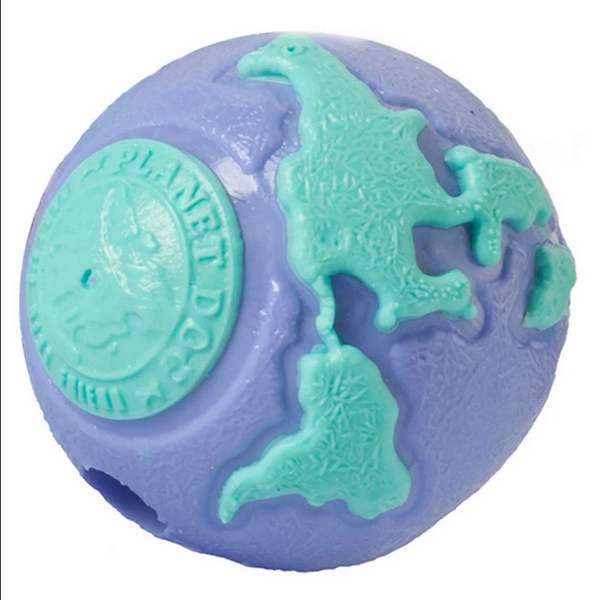 Lil' Pup Earth Ball (Purple & Teal) | Planet Dog