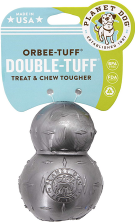 Double-Tuff Dog Toy (Medium, Grey) | Planet Dog