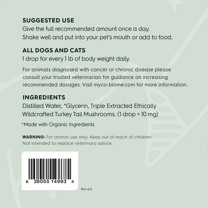 Turkey Tail Mushroom Liquid Triple Extract (59ml) | Adored Beast Apothecary