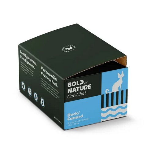 Duck Raw Frozen Cat Food (3lb) | Bold By Nature