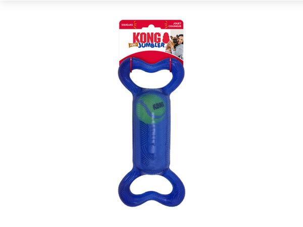 Jumbler Tug Bone Dog Toy (Large, Assorted Colours) | KONG