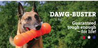 Indestructible Rubber Dawg-Buster (Assorted Colours, XL) | Ruff Dawg