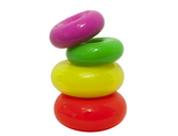 Indestructible Rubber Dawg-Nut (Assorted Colours, XL) | Ruff Dawg