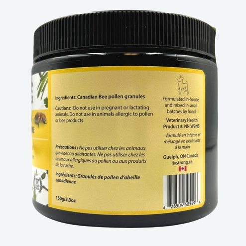 Canadian Bee Pollen Dog Supplement (150g) | Blends For Life