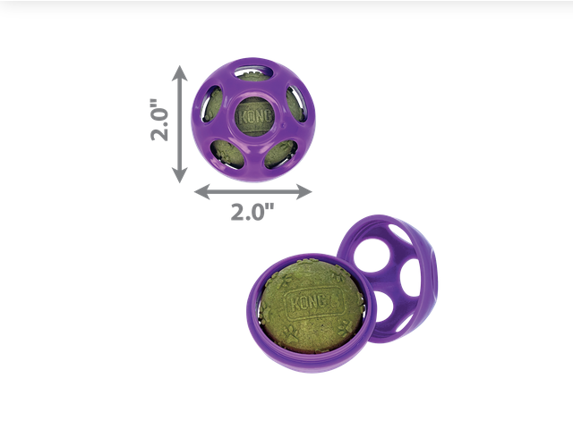 Blissy Moon Ball With Paw Ball Catnip | KONG